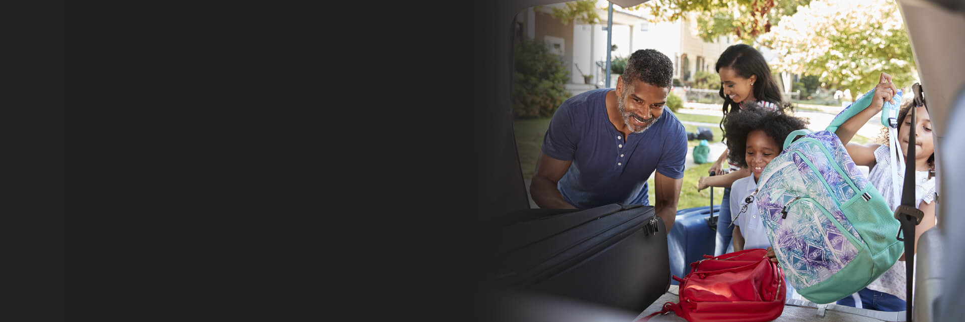 man in car